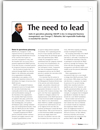 The Need to Lead - S&OP Article